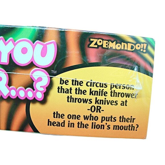 NEW Would You Rather? Board Game Mind Boggling Questions Game Night Party Gift - Picture 2 of 11